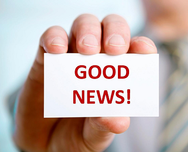 TED BRINGS HOME MORE GOOD NEWS